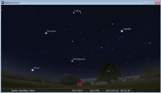 Stellarium is a near-photorealistic personal planetarium you can downloard for free. Lots of options, inclucing customization of landscapes, seeing conditions, etc