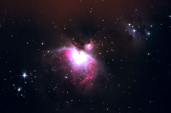The Great Nebula in Orion, photographed on 3 April 2013.