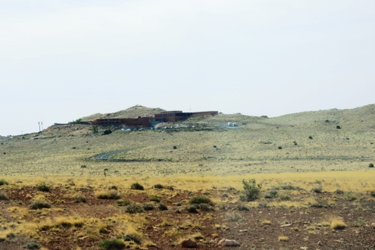 The scale of the crater is evident on the drive to the visitor centre, perched high on the rim.